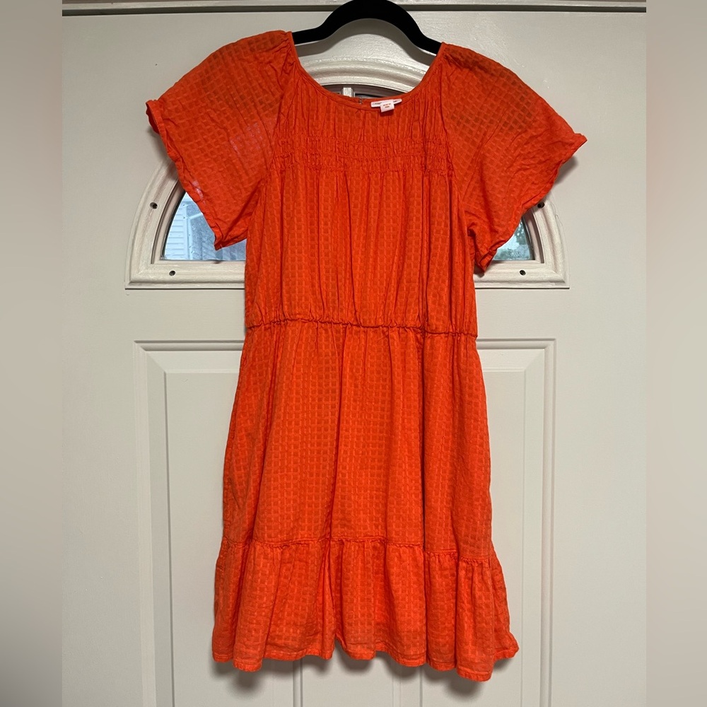 Cat & Jack Orange Kids Dress with pocket